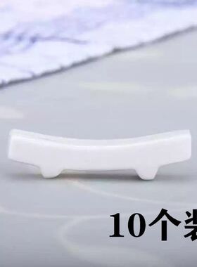 10个装骨瓷筷筷托优质骨瓷纯白筷架陶瓷筷座筷子架筷枕托日式餐具