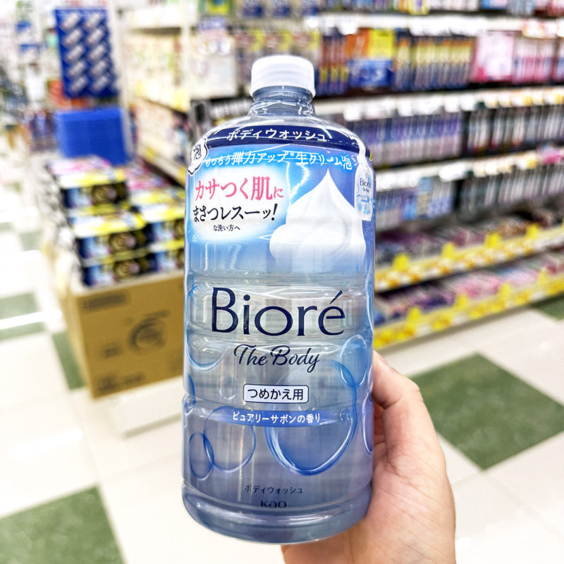 【特价】 日本直采碧柔泡沫型沐浴露本体正装540ml/补充装780ml