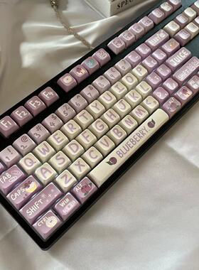 F104键机械键盘白光青红轴有线静音办公家用游戏MAC客制化热插拔