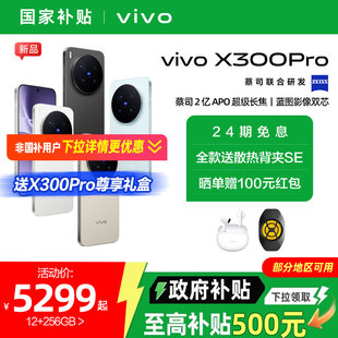 Pro新品 X300 vivo 蔡司2亿APO超级长焦天玑9500拍照手机官方旗舰店官网正品 政府补贴15%