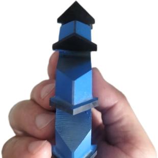 90度直角折弯刀铝塑板护墙板专用开槽机云石机v型U型开槽切割