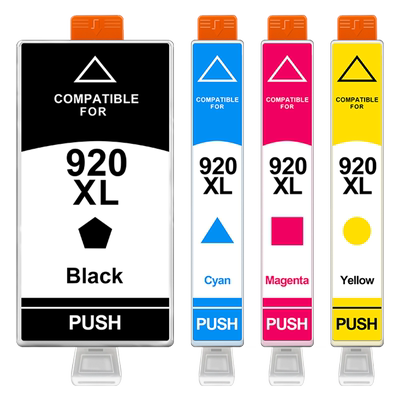 6000彩色6500墨盒hp920通用惠普牌OfficeJet 6500A喷墨打印机7000墨水盒CB051A墨合CN555A油墨57A磨合C9299A