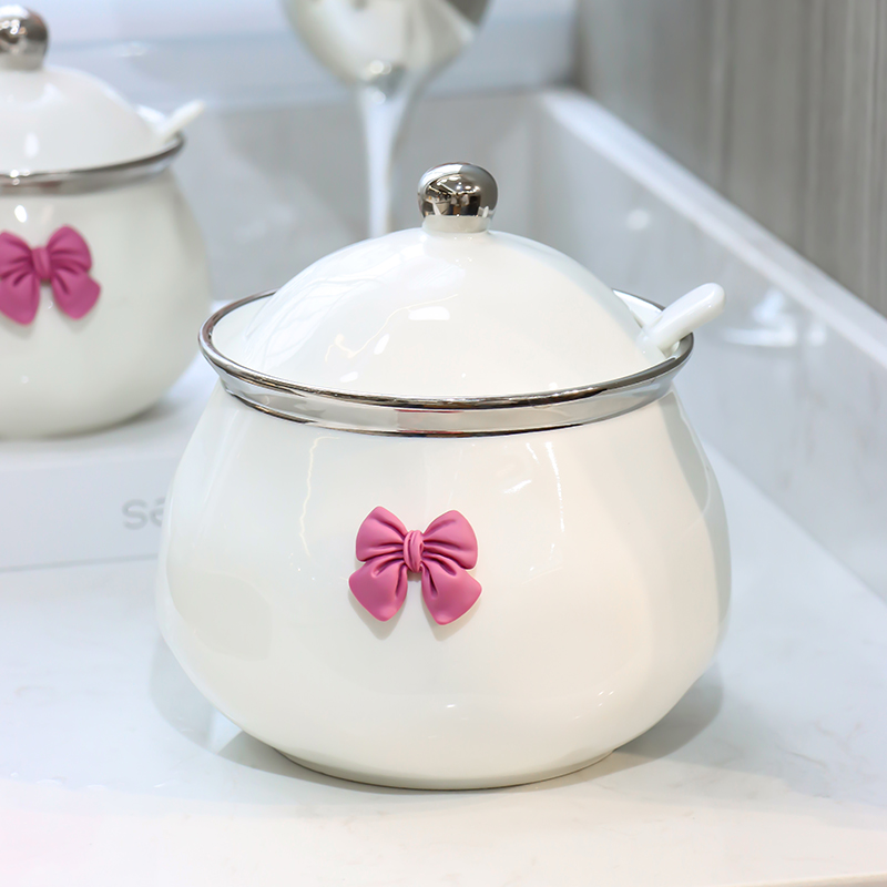 陶瓷猪油罐家用调料罐