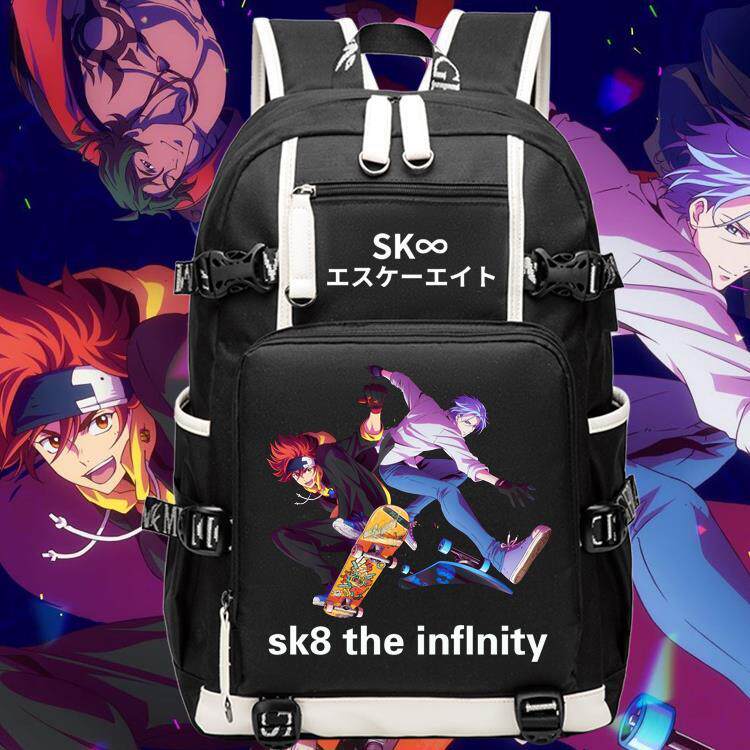 2025SK8无限滑板the历Infinity周边日系动漫书包男女中小学生双肩