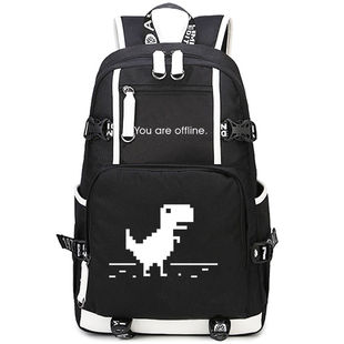 2024龙年新款狂人程序员双肩包程序猿极客代码GITHUB书包男中小学