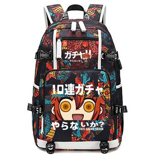 2024咕哒子书包fate周边fgo双肩背包男女学生旅行包Fate/Grand Or