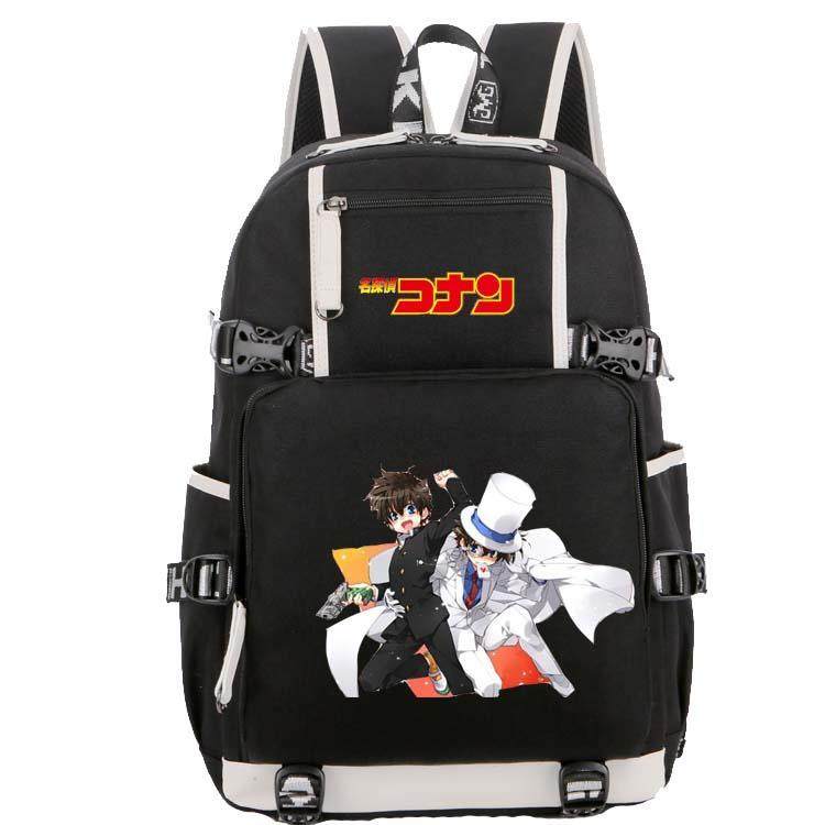 新款柯南名侦探双肩包工