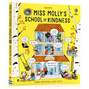 爱心学校 绘本 英文原版 Kindness 亲子早教启蒙故事图画书 Molly Miss School 现货 Usborne 莫莉小姐 学前儿童礼仪培养绘本