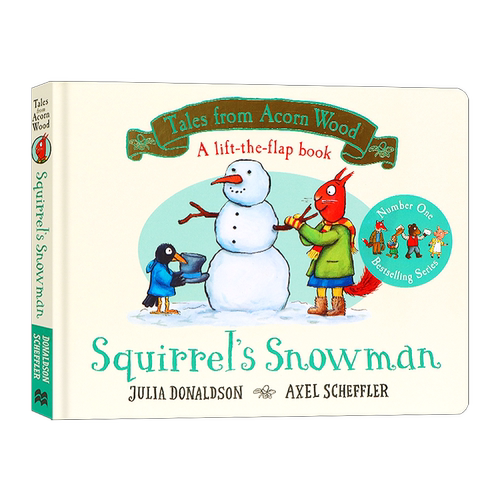 橡树林故事集之松鼠雪人英文原版