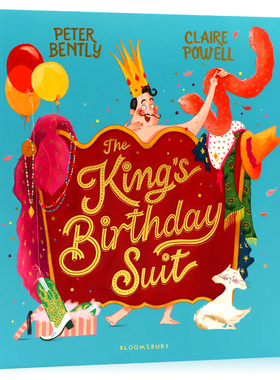国王的生日礼服 英文原版绘本 The King's Birthday Suit 儿童寓言故事绘本 现代新版国王的新衣 亲子趣味图画故事书Claire Powell