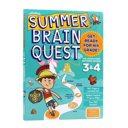 大脑任务暑期练习册3-4年级