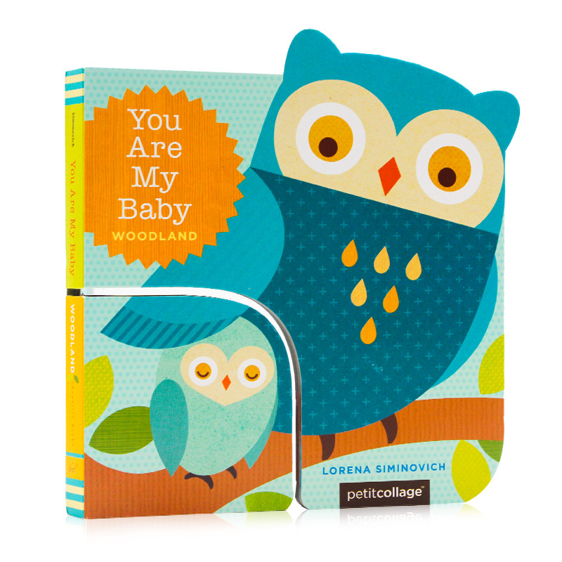 大小子母书系列 you are my baby woodland 你是我的宝贝森林 英文