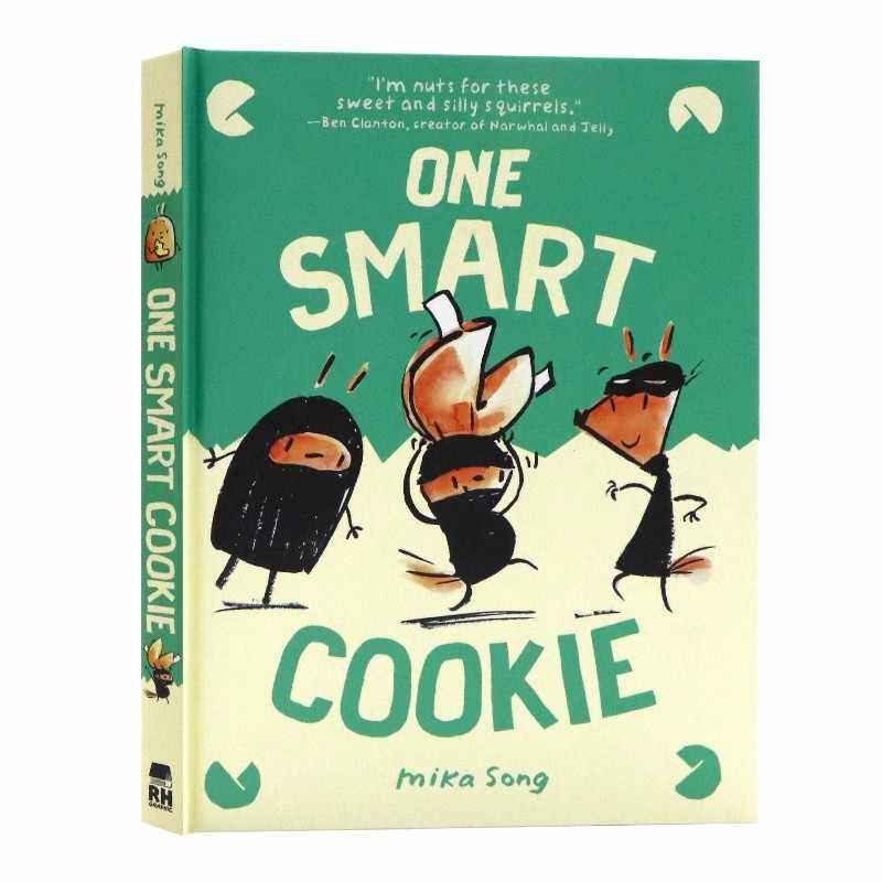 诺玛和贝利系列4 聪明的饼干英文原版绘本 One Smart Cookie 儿童精装全彩漫画图画故事书趣味读物 小学生英语课外阅读学校推荐
