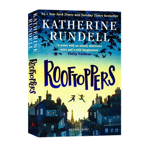 屋顶上的索菲英文原版小说 Rooftoppers 女孩坚信母亲尚在人间追寻亲情 Katherine Rundell 中小学生英语阅读文学素养提升