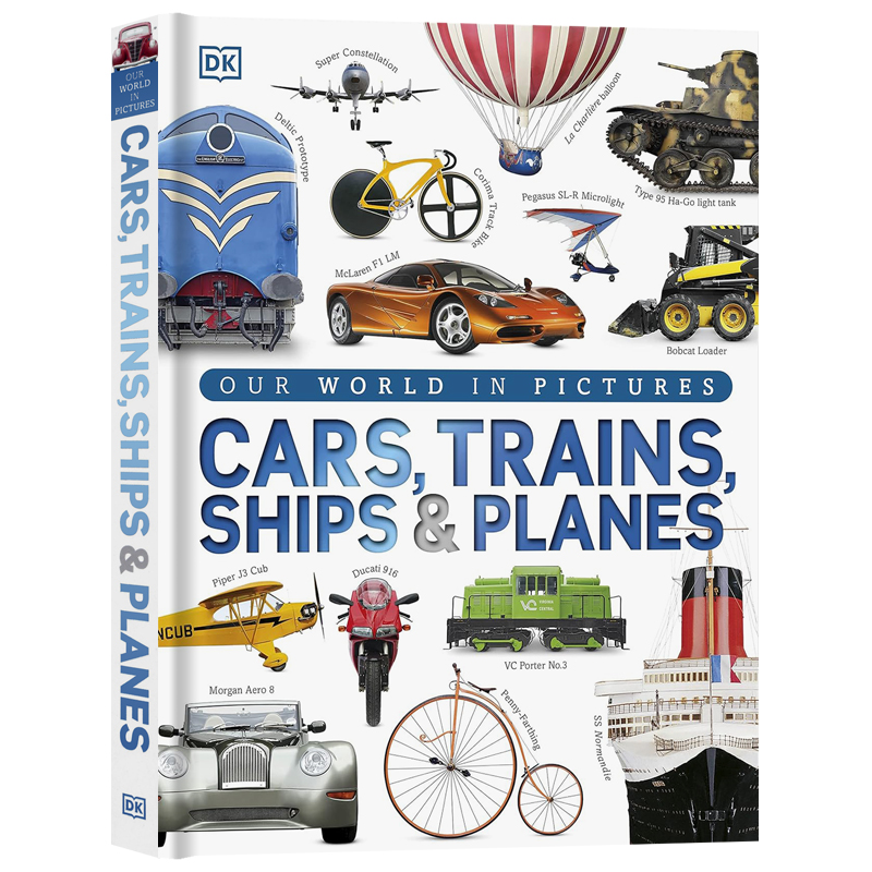 DK图解百科交通工具英文原版
