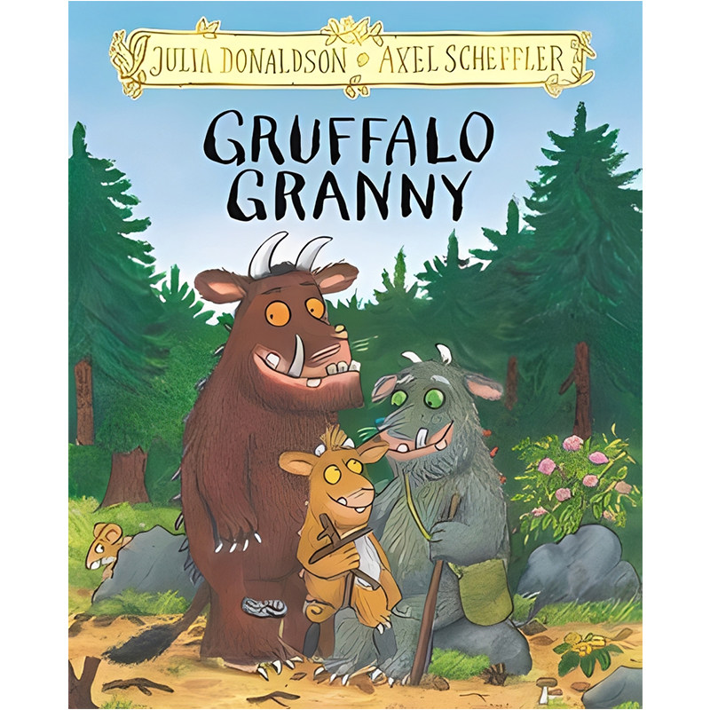 预售Gruffalo Granny 咕噜牛系列3 英文原版绘本 儿童英语启蒙图画书 亲子共读故事书 朱莉娅唐纳森 Axel Scheffler 英语启蒙 精装