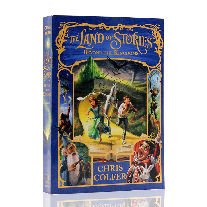 故事之地4 英文原版小说 Beyond The Kingdoms The Land of Stories Book 4 异世界童话之旅 畅销小说 学生课外英语阅读