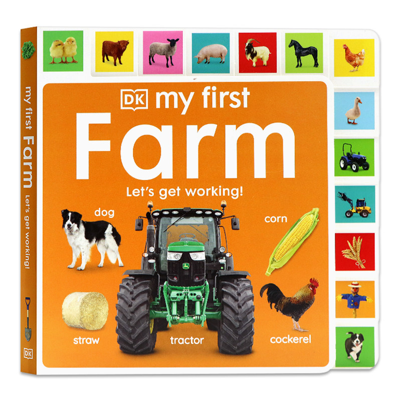 DKMyFirst系列新版农场纸板书