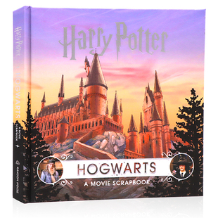 Movie 英文原版 Harry Hogwarts JK罗琳 收藏版 精装 哈利波特 Scrapbook 霍格沃茨电影剪贴簿 Potter 哈利波特电影艺术周边