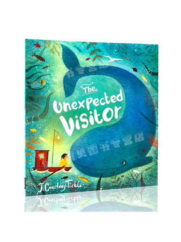 不速之客 英文原版绘本 The Unexpected Visitor 儿童英语启蒙图画故事书平装大开 Jessica Courtney-Tickle 课外阅读绘本