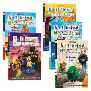 绘本 失踪 英文原版 Alpacas 课外阅读 动物神秘案件系列5册 Absent 羊驼 Mysteries Animal 儿童推理章节桥梁故事书 The