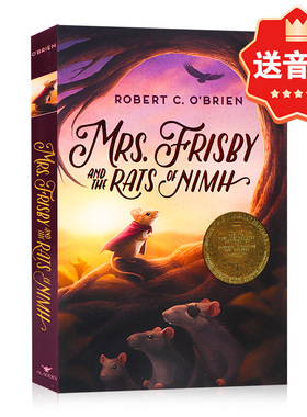 费里斯比夫人和尼姆的老鼠 Mrs. Frisby and the Rats of NIMH   英文原版进口图书 纽伯瑞金奖 儿童文学小说
