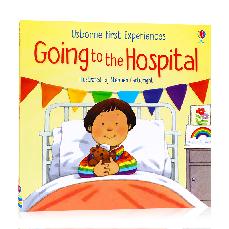 Usborne出品去医院Going to the Hospital 英文原版绘本儿童英语启蒙学龄前儿童生活体验 亲子共读缓解孩子对去医院治疗的恐惧心理