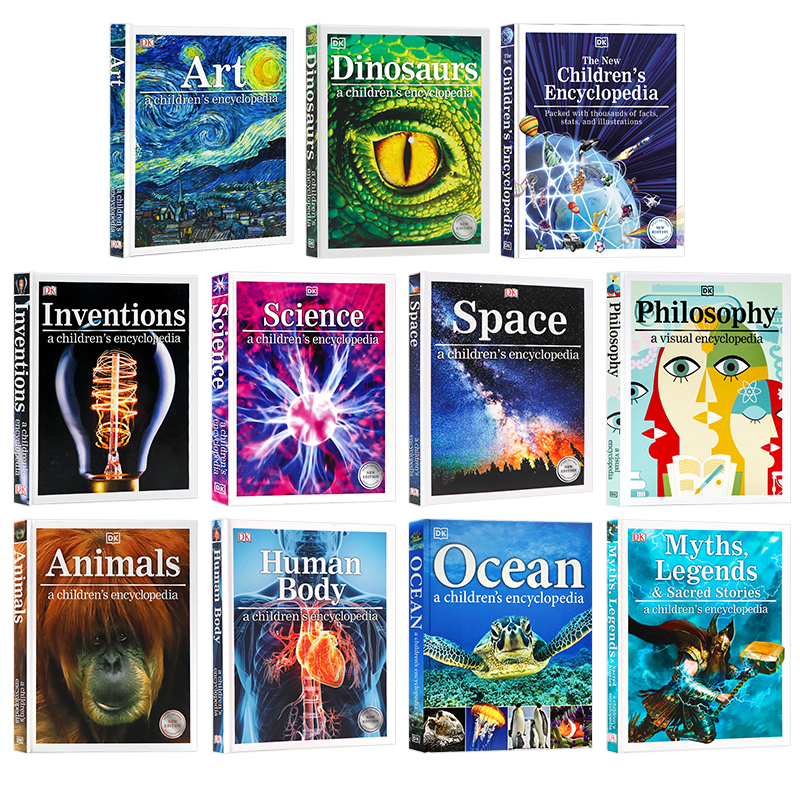 dk儿童恐龙百科全书英文原版