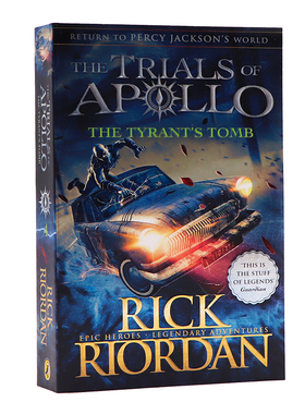 阿波罗的审判4 暴君的陵墓 英文原版 The Trials of Apollo Book 4 The Tyrant’s Tomb 科幻小说 波西杰克逊percy Jackson