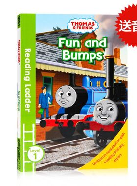 托马斯和朋友们Thomas and Friends Fun and Bumps英文原版分级阅读入门级Reading Ladder Level 1英语故事图画书儿童绘本 3-6岁