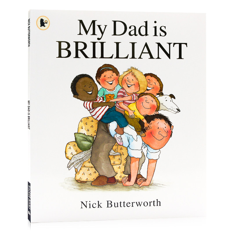 我爸爸太棒了 my dad is brilliant 英文原版绘本 吴敏兰书单 父爱