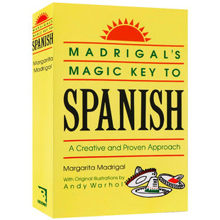 西班牙语学习法宝 英文原版 Madrigal's Magic Key To Spanish 基础西语入门 西英双语学习工具书Philip K. Dick