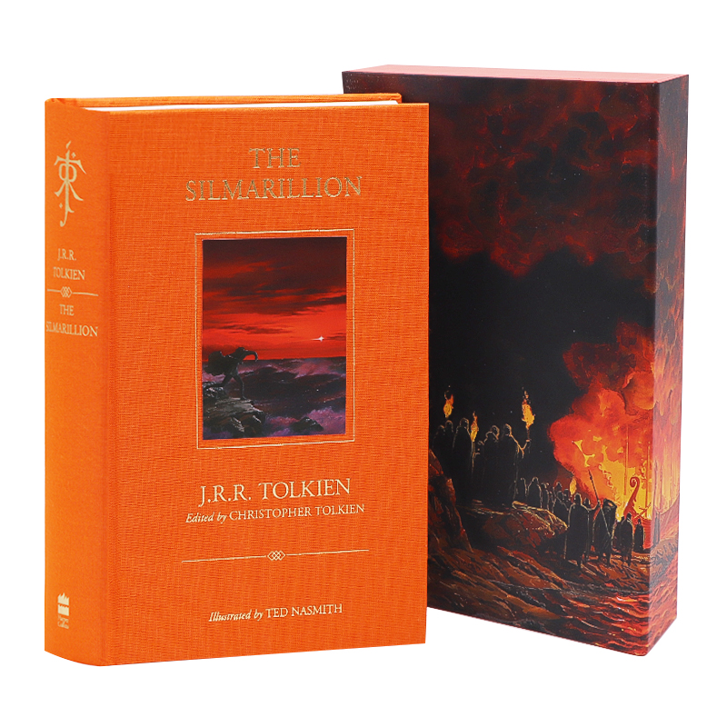 现货The Silmarillion 新版精灵宝钻豪华版精装版 英文原版小说 托尔金豪华礼盒精装版 青少年趣味读物 经典文学 J. R. R. Tolkien