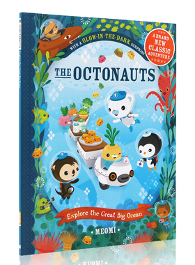 现货海底小纵队 八爪鱼探索浩瀚的海洋 The Octonauts Explore The Great Big Ocean 进口英文原版绘本 平装大开 英语启蒙图画书