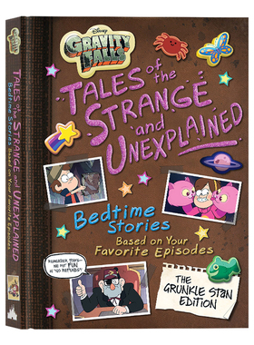 迪士尼怪诞小镇故事集 英文原版绘本 Tales of the Strange and Unexplained 怪诞神奇故事 儿童亲子睡前趣味幽默读物 Disney