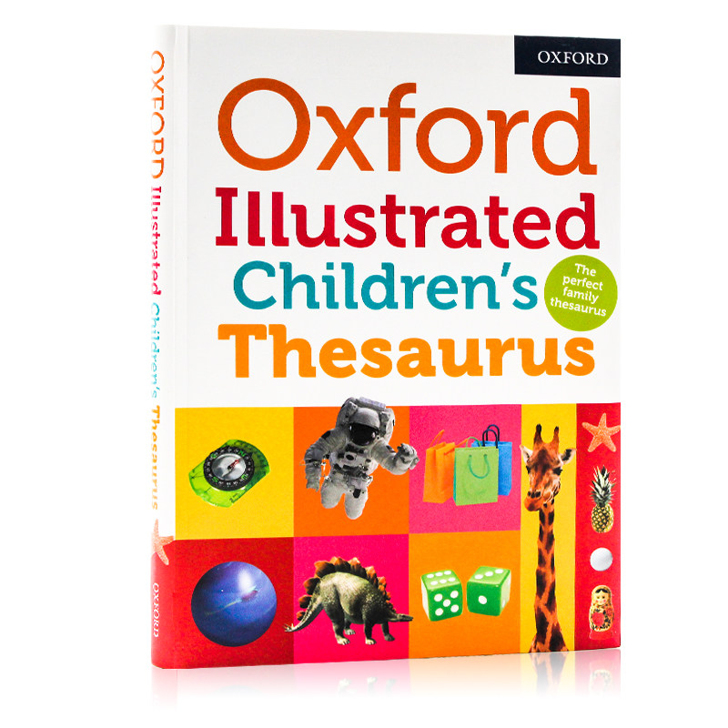 牛津图解儿童英语同义词字典Oxford Illustrated Children’s Thesaurus 英文原版词典 英语学习工具书 初级插图字典 家庭词典