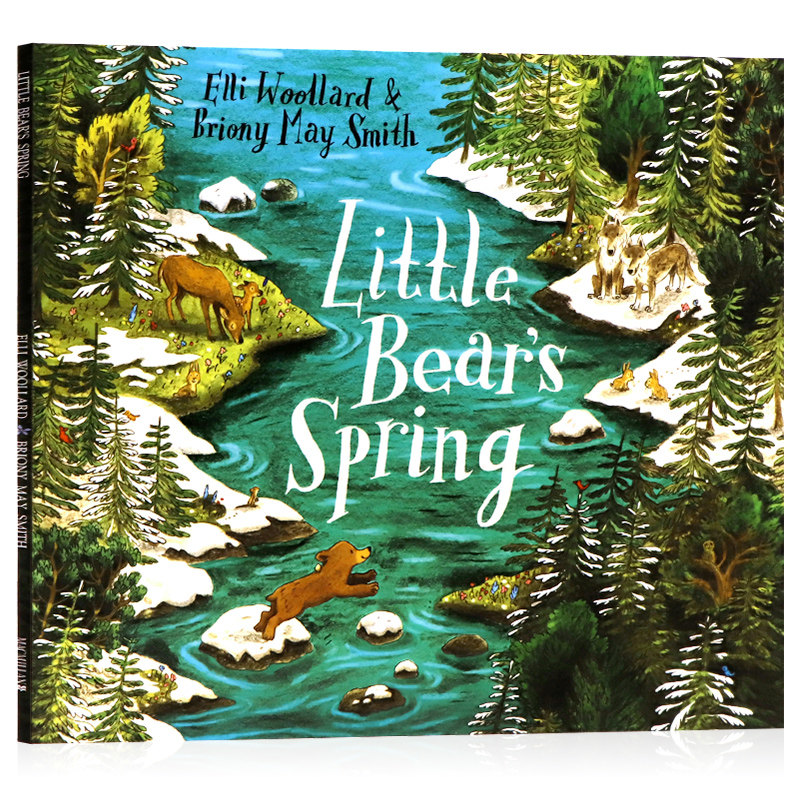 小熊的春天 英文原版绘本 little bears spring 儿童英语启蒙绘本