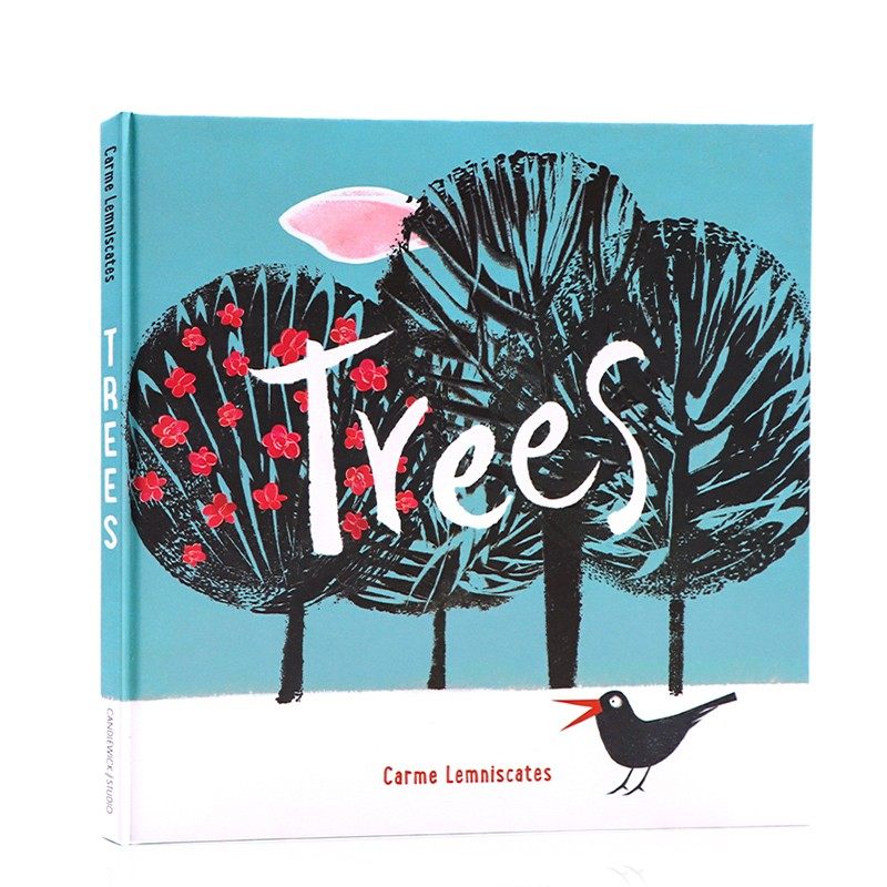 树木 英文原版绘本 trees 环保主题绘本 爱护生态环境保护树木 3-6岁