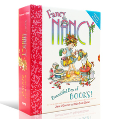 漂亮的南希6册礼盒装 英文原版绘本 Fancy Nancy Bountiful Box of Books 小俏妞希希 故事图画书送海报 儿童英语读物精装大开本