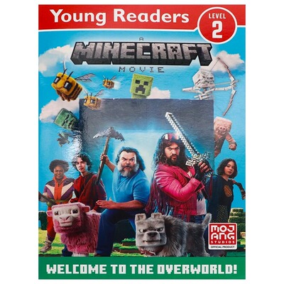 现货我的世界大电影 主世界初体验 英文原版 A Minecraft Movie Welcome To The Overworld 畅销电子游戏 Mojang AB儿童冒险故事书