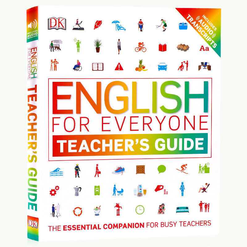DK 人人学英语教师用书 英文原版 English for Everyone Teacher's Guide 自学教材雅思托福用书教师指南工具书 带音频和听力答案使用感如何?
