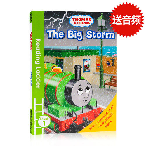 托马斯和朋友们Thomas and Friends The Big Strom 英文原版托马斯分级阅读入门级Reading Ladder Level 1英语故事图画书儿童绘本