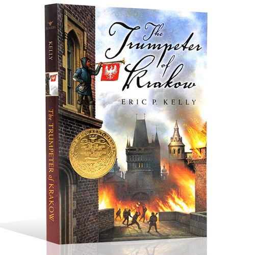 克拉科夫的小号手 英文原版小说 The Trumpeter of Krakow 纽伯瑞金奖 获奖儿童文学作品 儿童课外英语读物 Janina Domanska