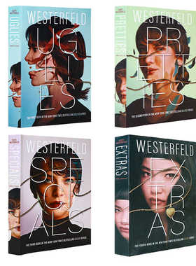 Uglies 丑人儿系列英文原版小说 反乌托邦主题 Pretties Specials Extras scott Westerfeld 柑橘美人异人余人4册四部曲科幻小说