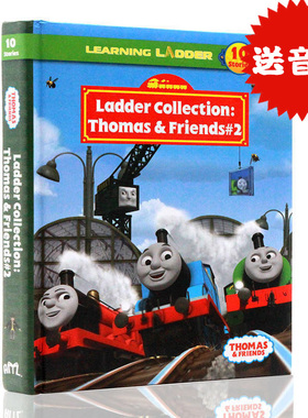 儿童英文原版绘本Thomas and Friends Learning Ladder2小火车托马斯和朋友们 第二部精装合辑 10个故事套装分级阅读 动画书籍