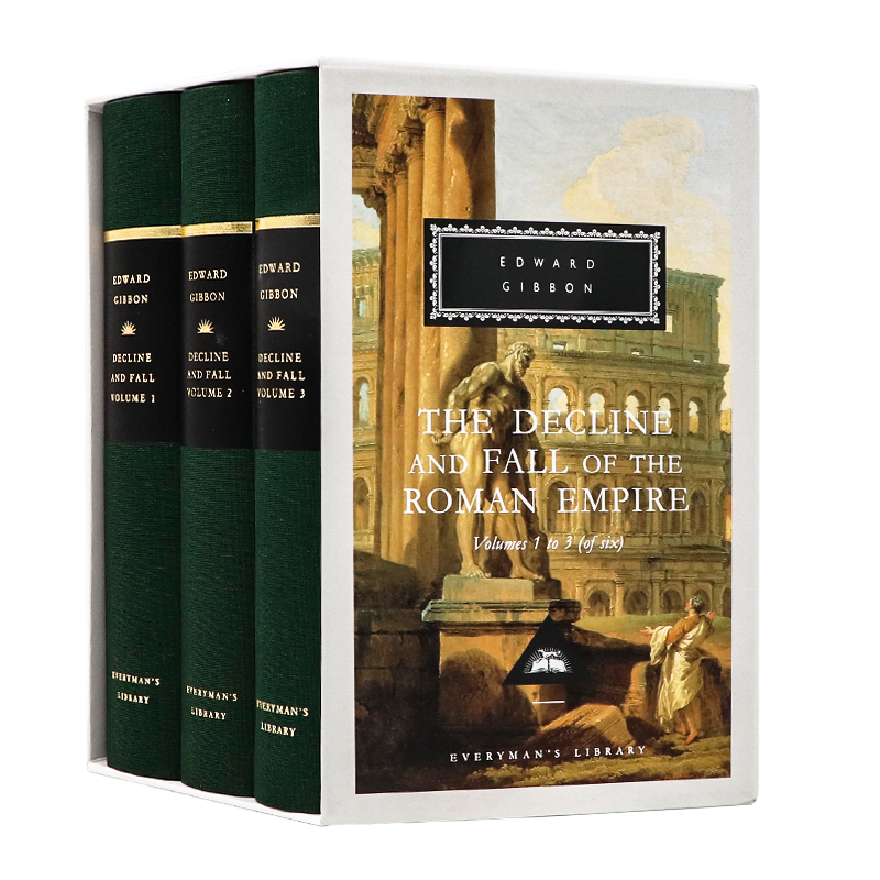 罗马帝国衰亡史1-3精装收藏版 英文原版 The Decline and Fall of the Roman Empire Volumes 1 to 3 爱德华吉本 Edward Gibbon