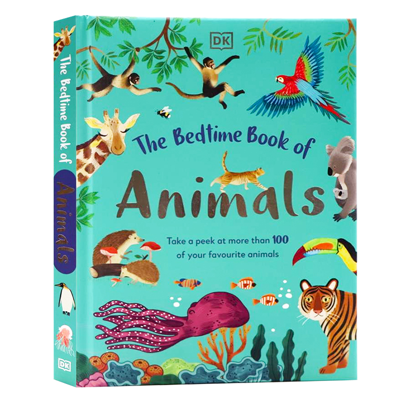 DK动物主题睡前故事书英文原版