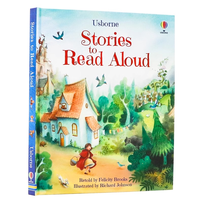 Usborne出版 Stories to Read Aloud 英文原版绘本 亲子共读睡前儿童英语启蒙朗读故事书 趣味英语启蒙读物 增加阅读能力 精美插画