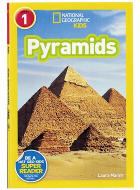 英文原版绘本 National Geographic Readers: Pyramids 金字塔 level1 低幼儿童英语启蒙绘本