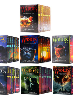 猫武士1-7部曲 英文原版小说 Warriors Dawn of the Clans Box 艾琳亨特 Erin Hunter儿童章节桥梁书中小学课外冒险奇幻故事